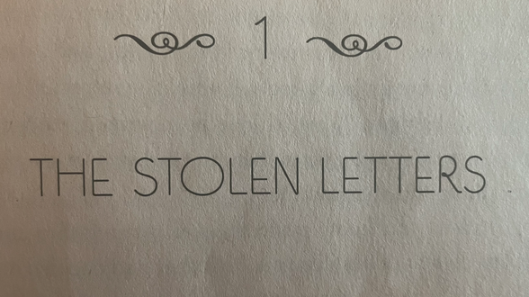 Chapter 1 - The Stolen Letters